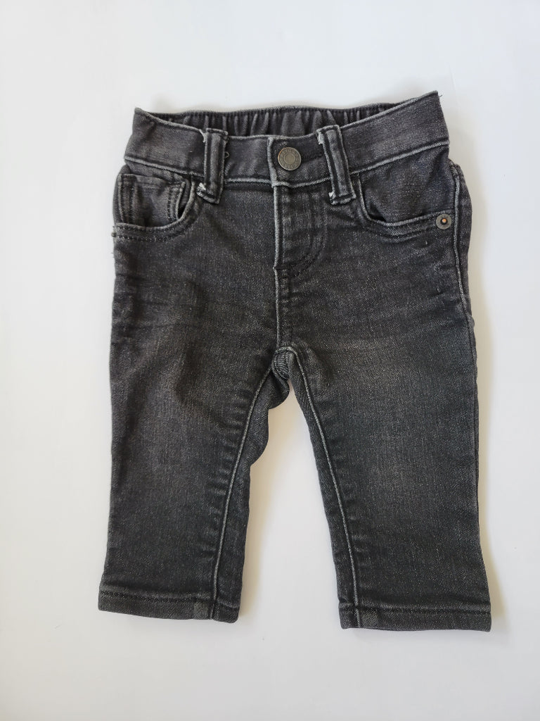 Gap, 3-6 months, dark grey skinny jeans, EUC, Kids 6 Month (3-6M)
