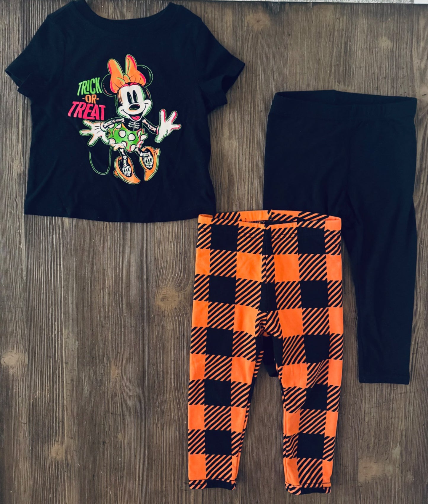 Minnie Mouse Halloween Bundle, Kids 18 Month (12-18M)