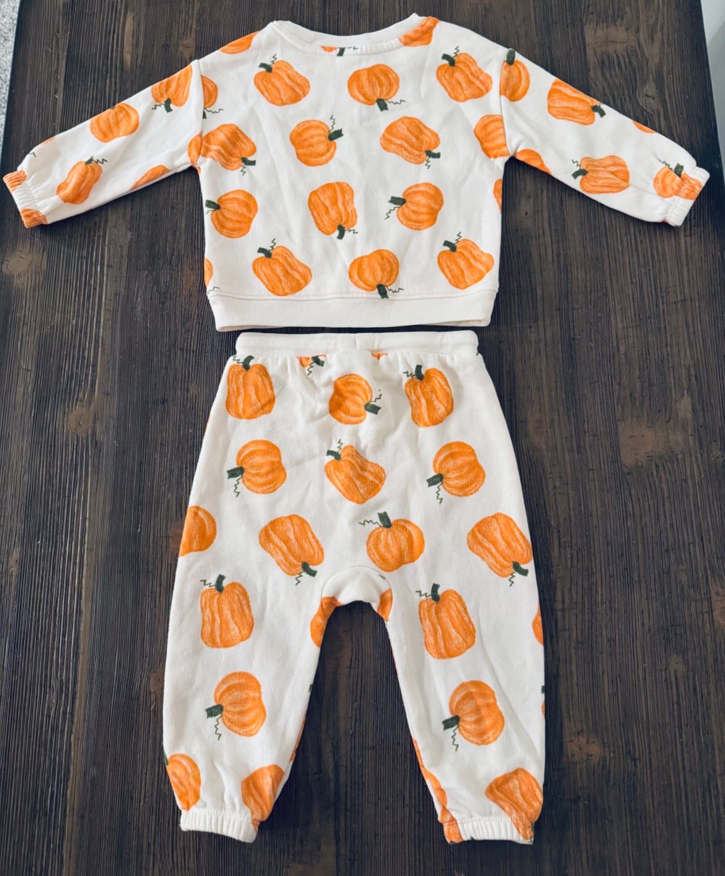 Pumpkin Jogger Set -12-18 Months, Kids 18 Month (12-18M)