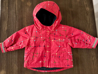 Columbia Baby Girl Winter Jacket, Kids 6 Month (3-6M)