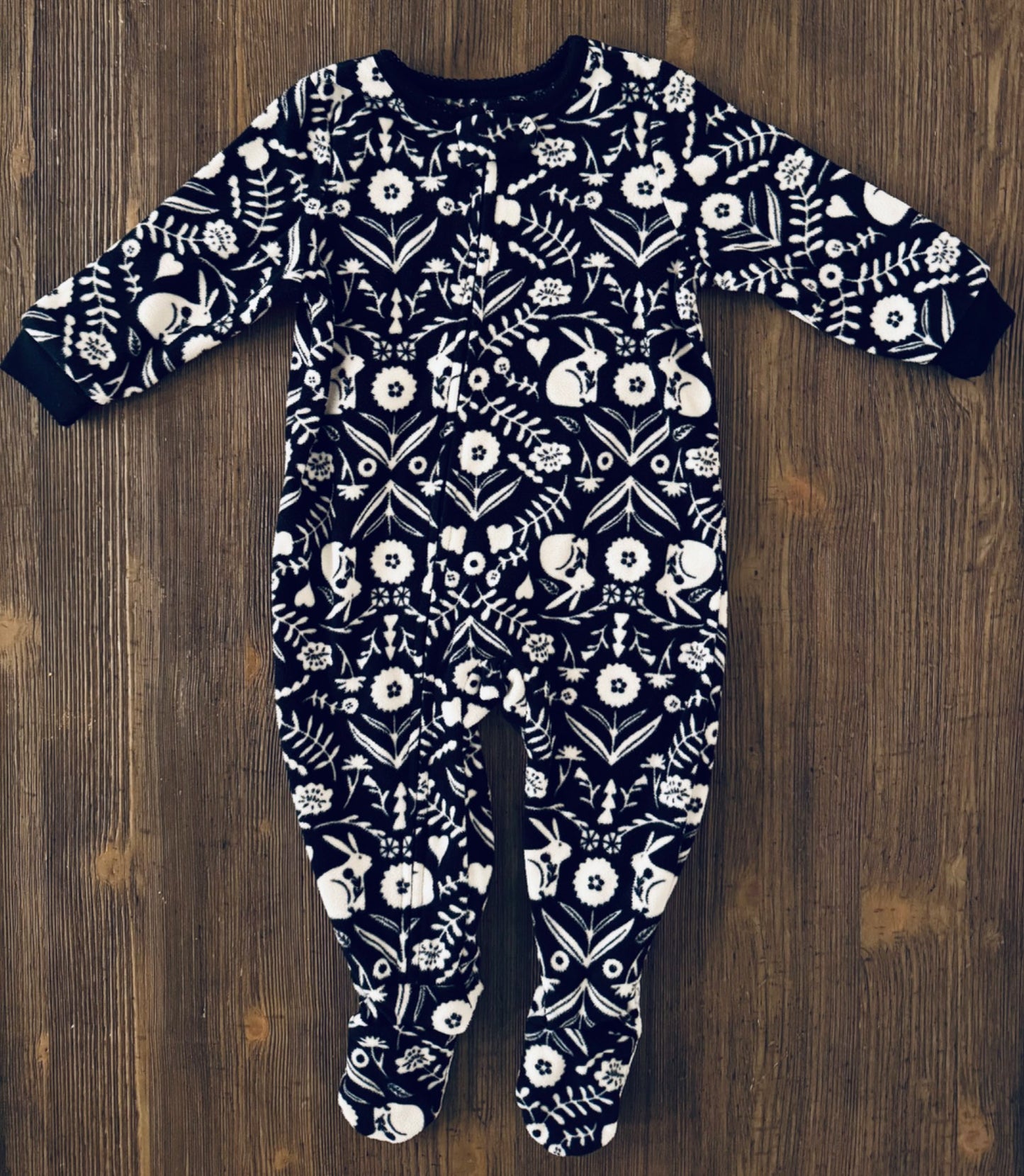 Bunny & Unicorn Baby Girl Pajama Bundle, Kids 12 Month (9-12M)