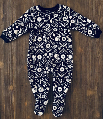 Bunny & Unicorn Baby Girl Pajama Bundle, Kids 12 Month (9-12M)