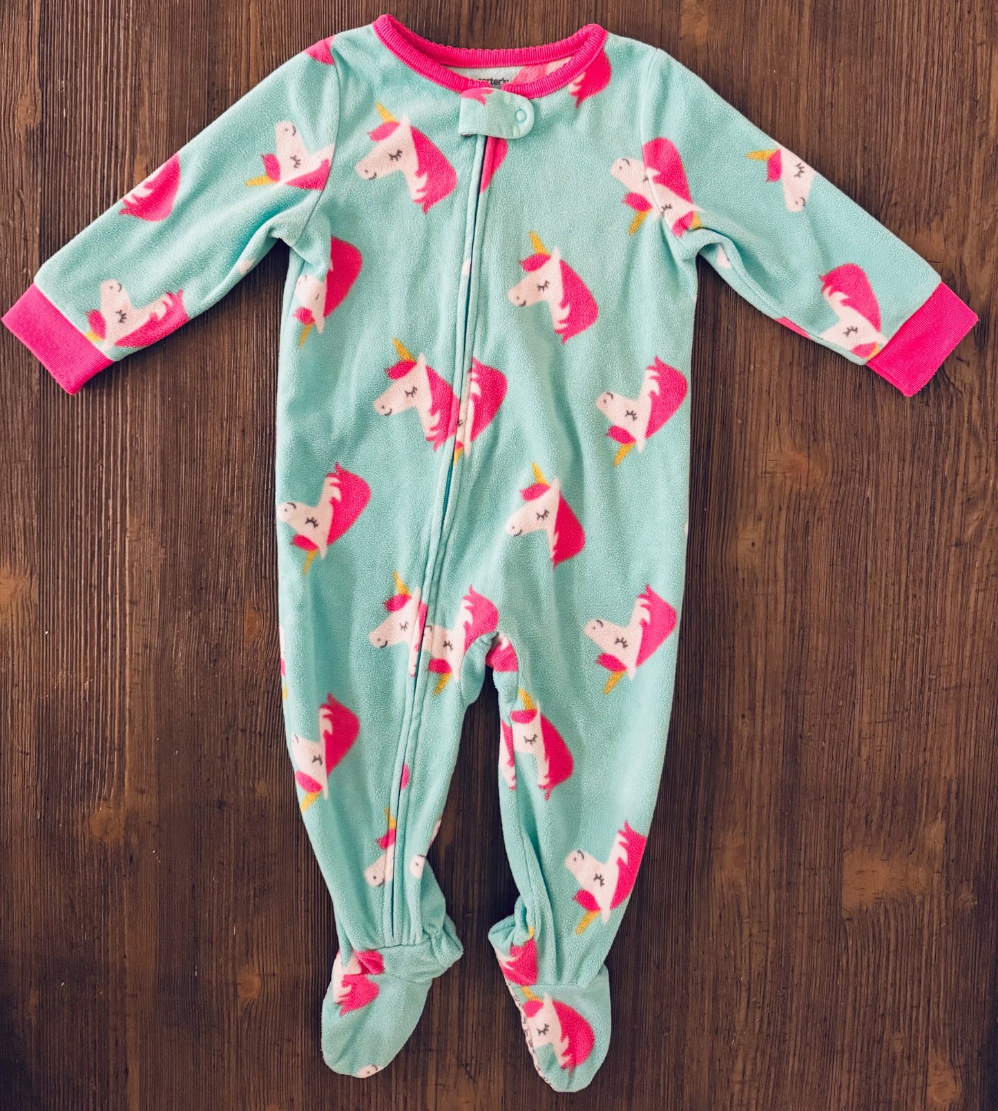 Bunny & Unicorn Baby Girl Pajama Bundle, Kids 12 Month (9-12M)