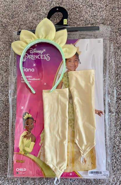 Disney Princess Costume: Tiana 3T, Kids 3T