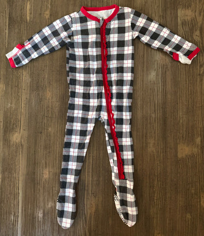 Kickee Pants Ruffle Sleeper , Kids 9 Month (6-9M)