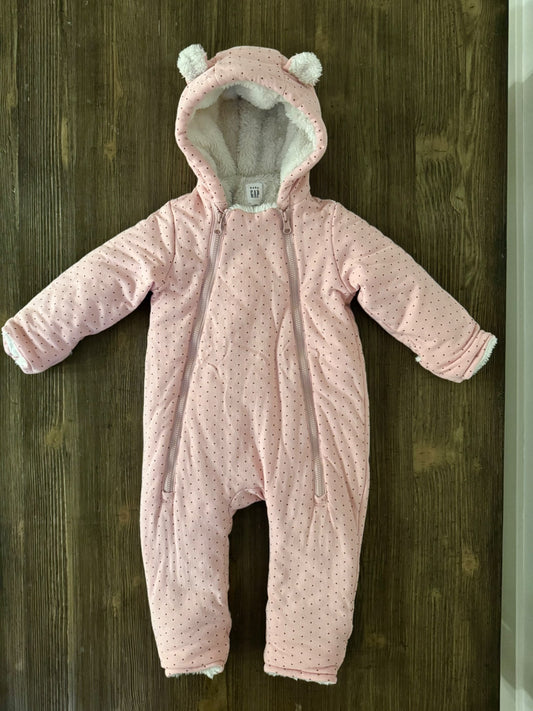 Baby Gap Sherpa Snowsuit, Kids 9 Month (6-9M)