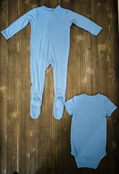 Kyte Baby Periwinkle Bundle 6-12 Months: MSRP $58 USD, Kids 9 Month (6-9M)