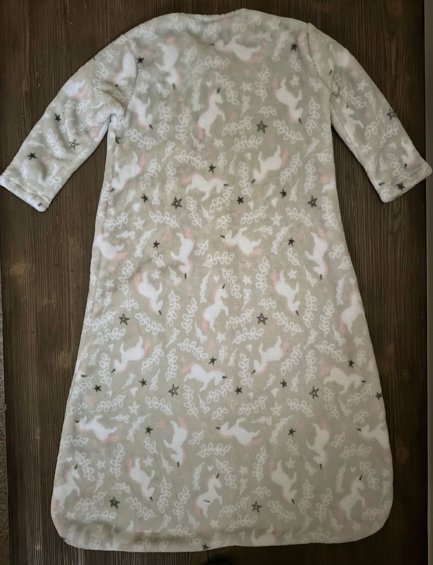 Unicorn Long Sleeve, Fleece Sleep Sack XL, 18-24 Months (Extra Large)