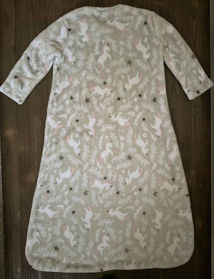 Unicorn Long Sleeve, Fleece Sleep Sack XL, 18-24 Months (Extra Large)
