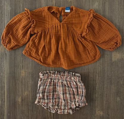 Baby Girl Autumn Outfit Bundle, Kids 6 Month (3-6M)