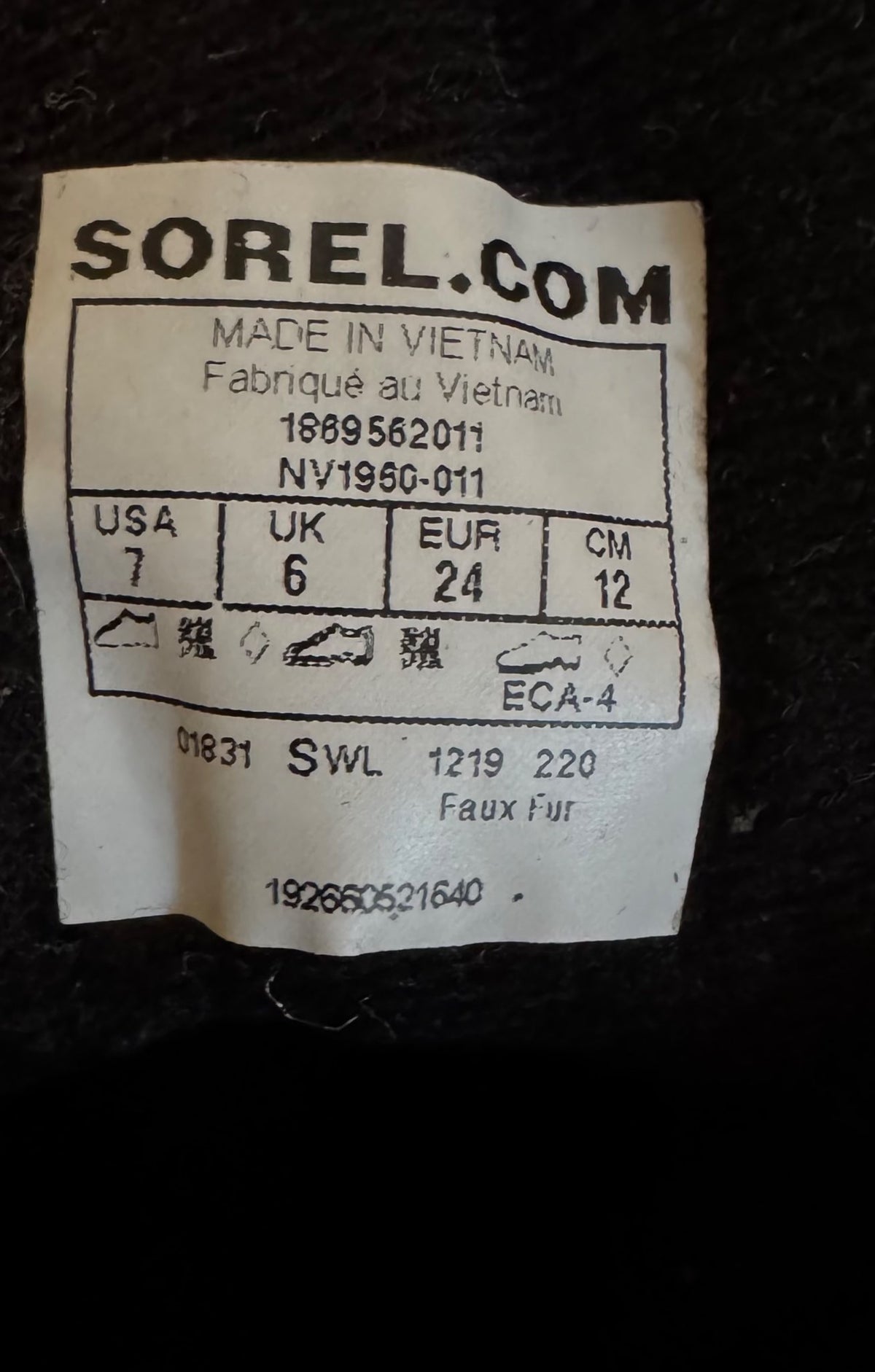 Sorel Snow Commander Boot- Size 7, Shoes 7 (Walkers:12-24 mth)