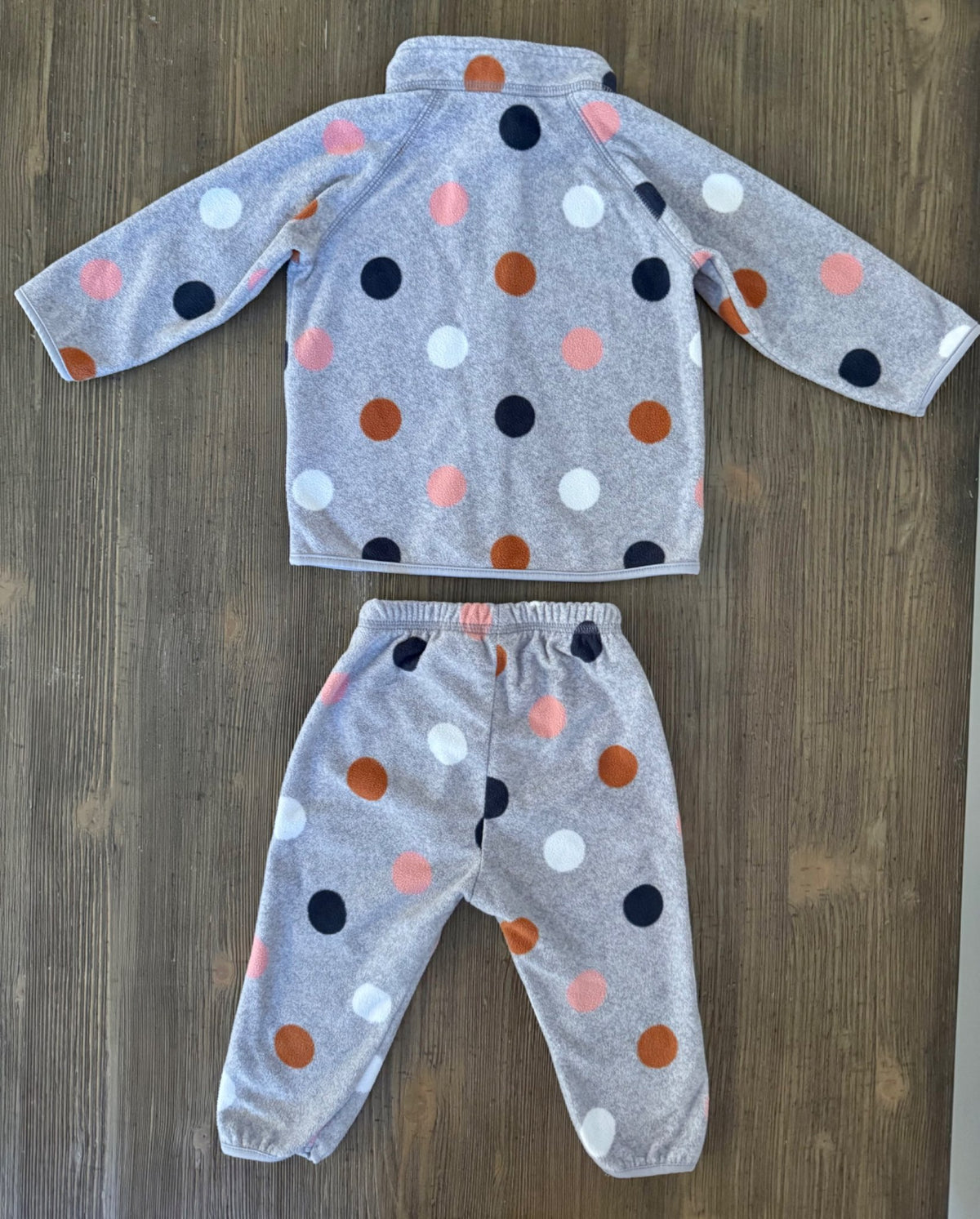 Cozy Fleece Zip Up & Pants, Kids 9 Month (6-9M)