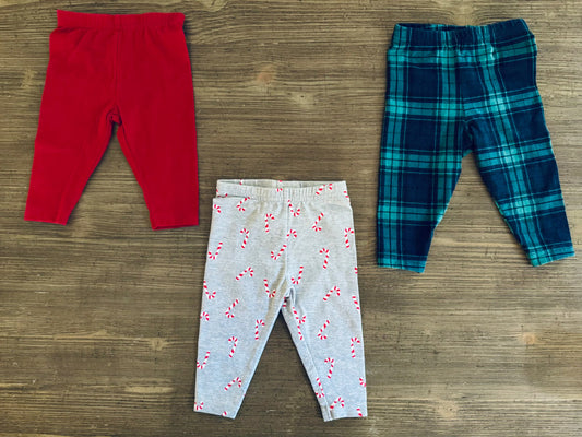 Christmas Baby Pants- 6 months, Kids 6 Month (3-6M)