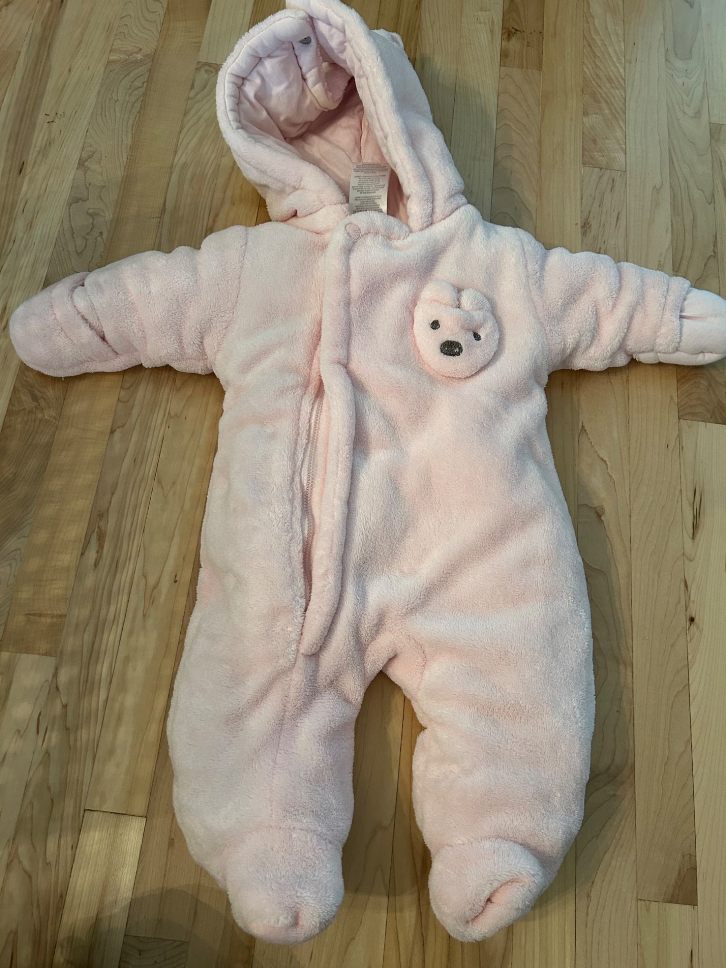 Fleece Winter Suit 0-3 Months, Kids Newborn