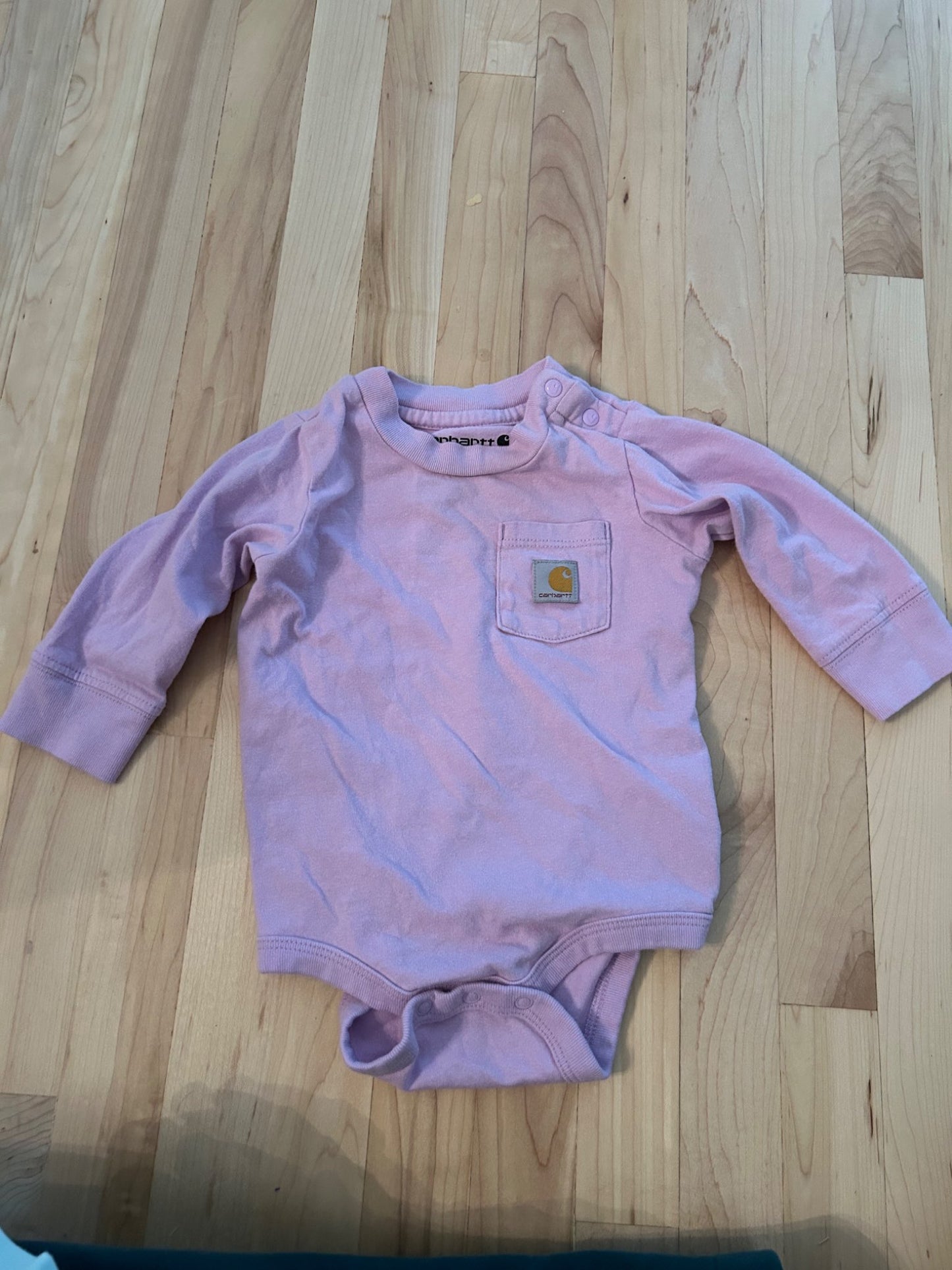Carhartt 6M Purple Onesie, Kids 6 Month (3-6M)