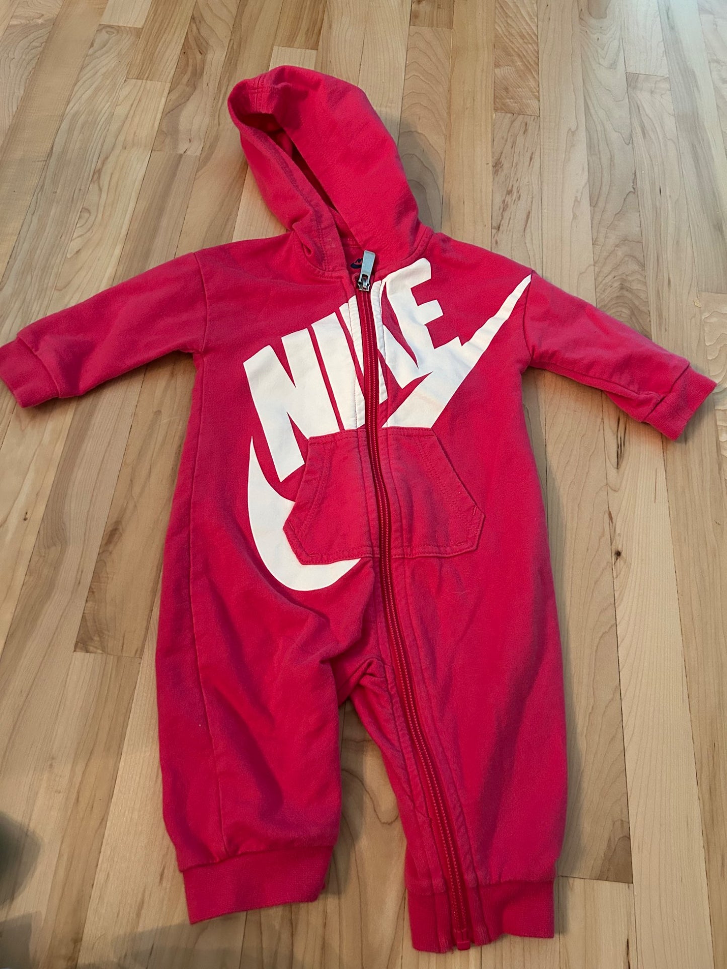 Nike Hooded Romper 6-12M, Kids 9 Month (6-9M)
