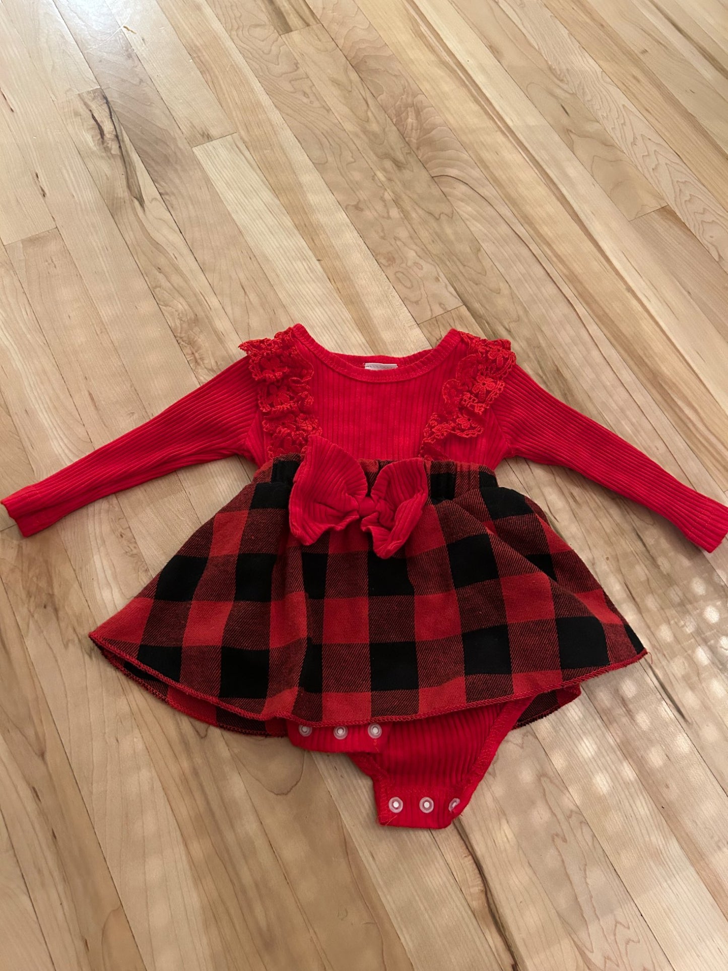 Holiday dress 0-3M, Kids 3 Month (0-3M)