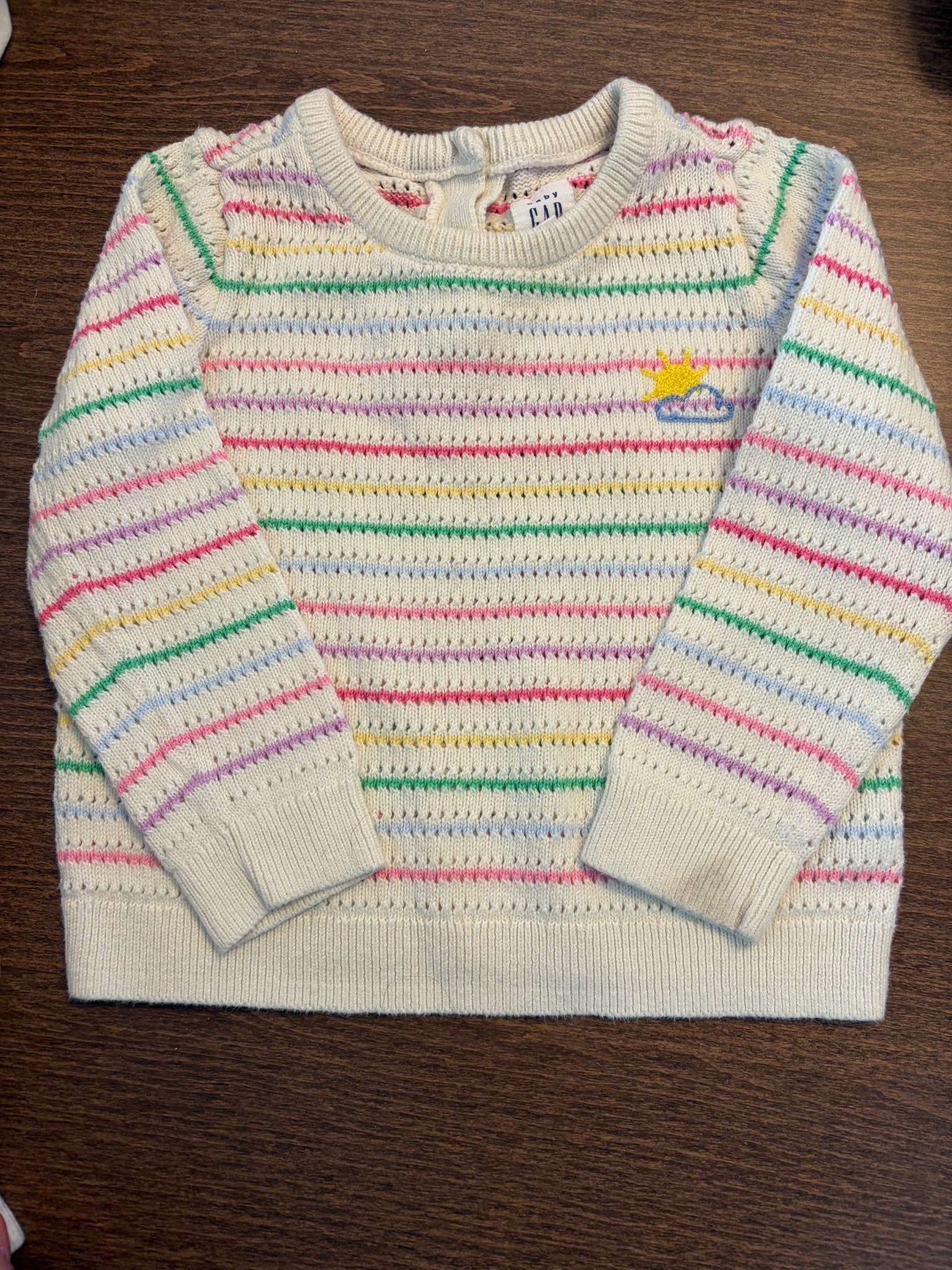 Knit Sunshine Sweater, 12-18 months, Gap, Kids 18 Month (12-18M)