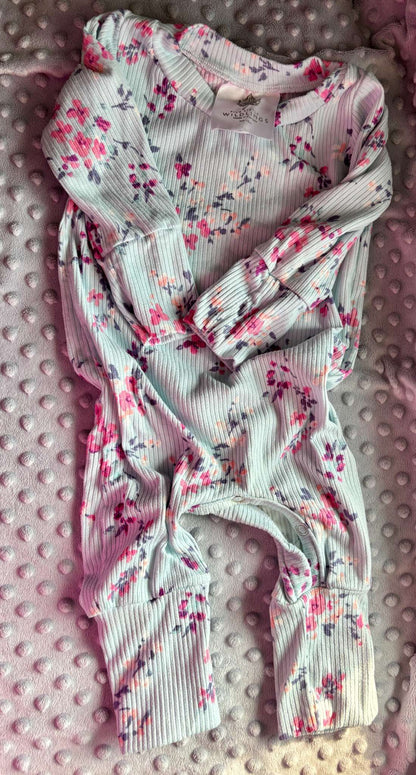 Grow With Me Romper, 3M-18M, Five Little Wildlings, Kids 6 Month (3-6M)