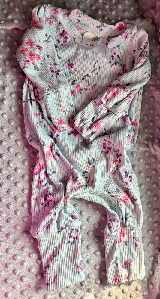 Grow With Me Romper, 3M-18M, Five Little Wildlings, Kids 6 Month (3-6M)