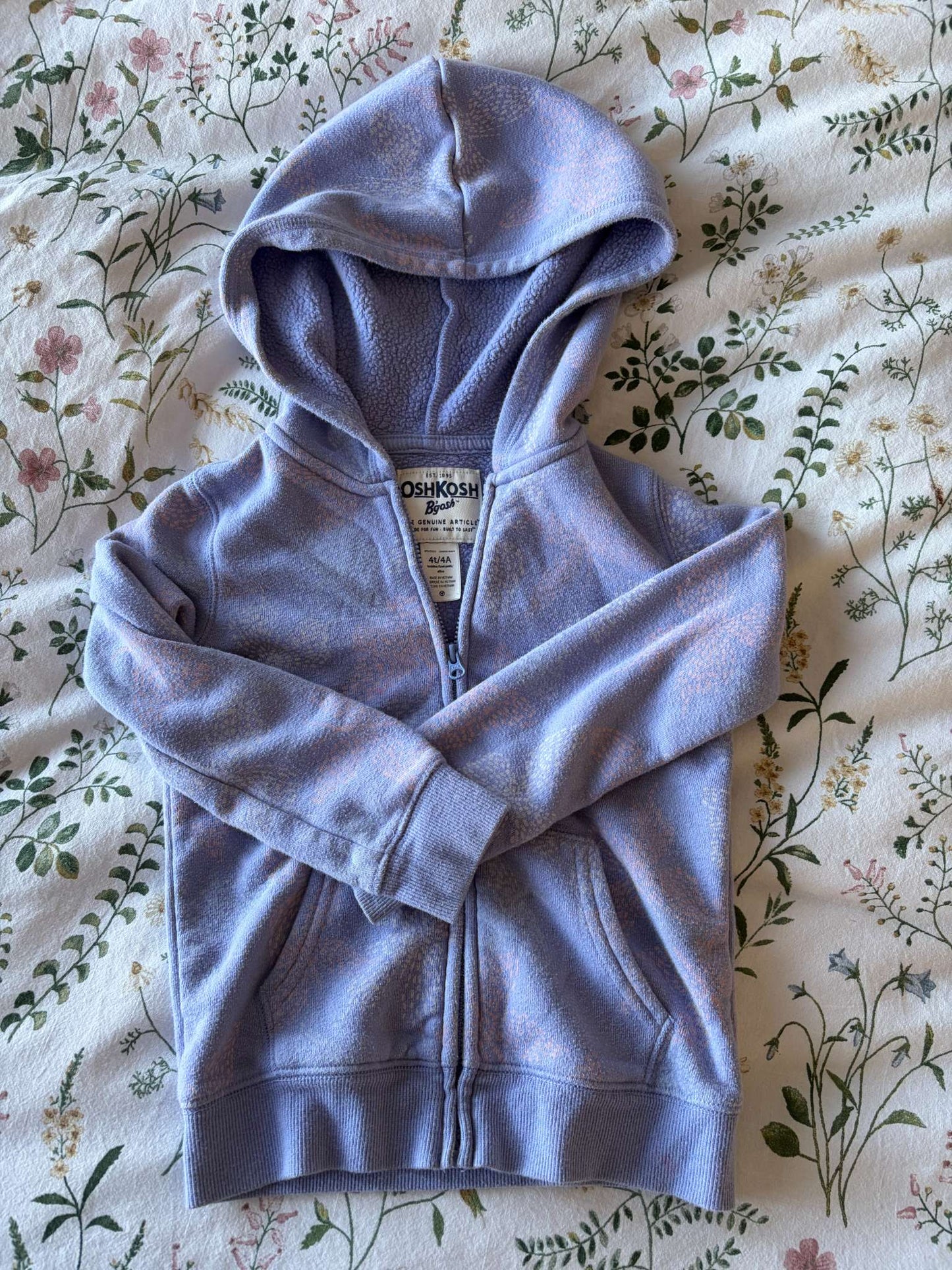 Butterfly Hoodie, Kids 4/4T