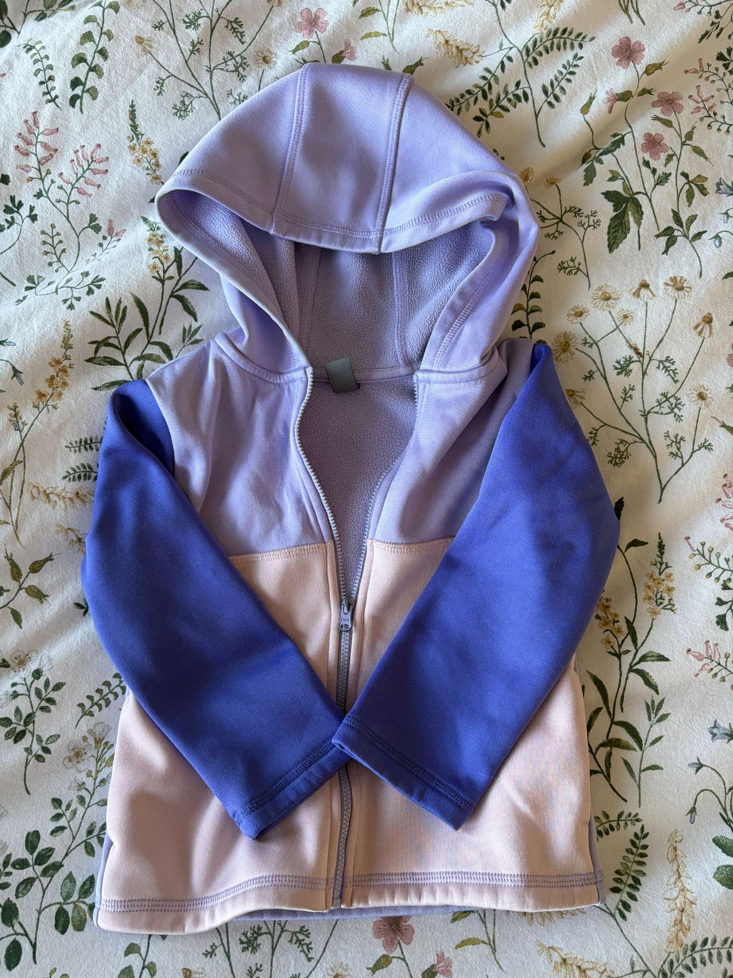 Colour Block Active Hoodie, Kids 4/4T