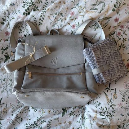 Gray Haus Convertible Diaper Backpack