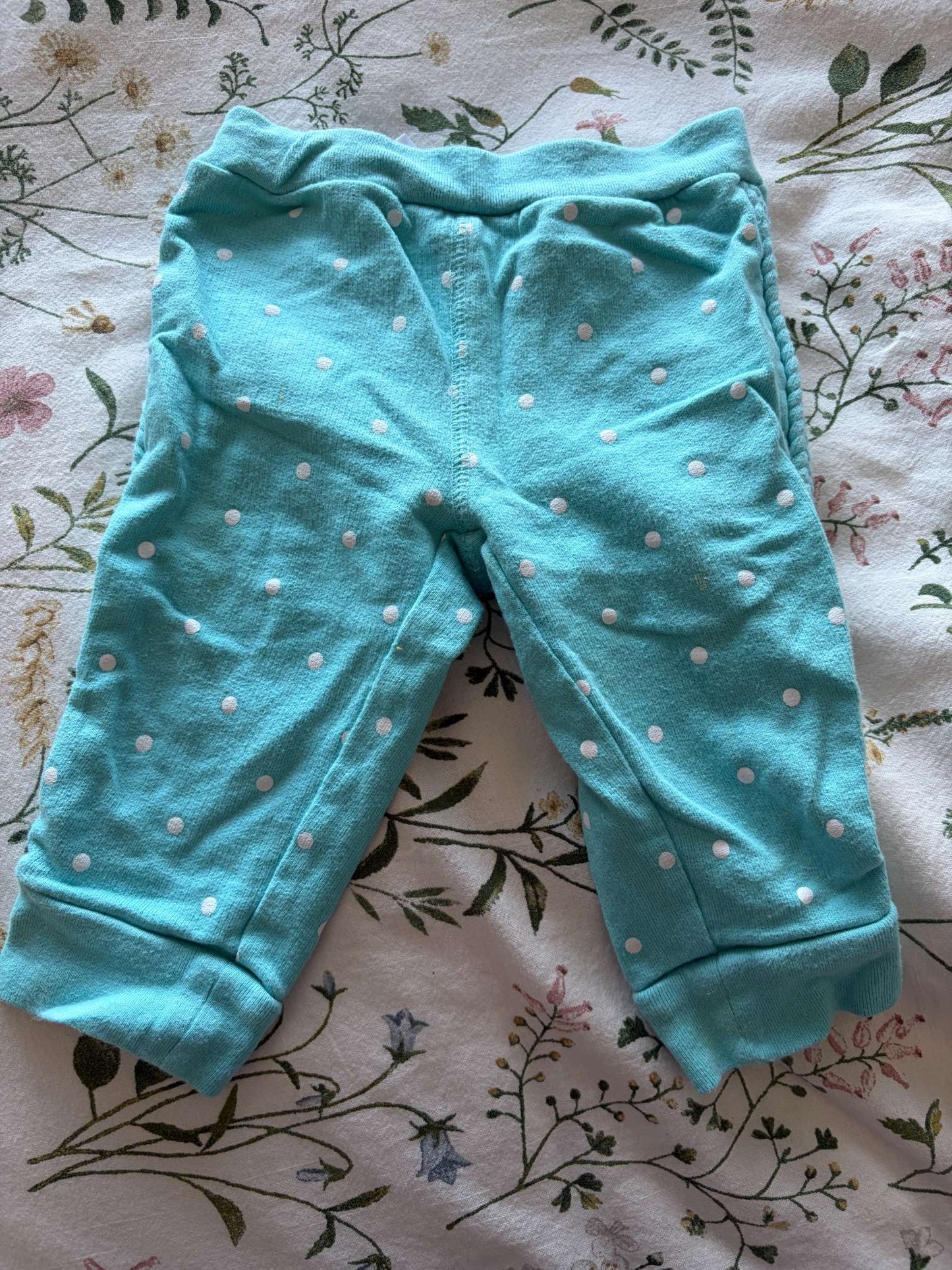 Polka dot Joggers, Kids 6 Month (3-6M)