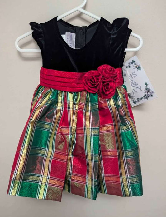 Iris and Ivy holiday dress - 12M, Kids 12 Month (9-12M)