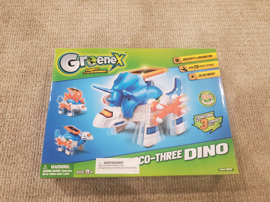 Greenex Dino Solar-Powered Toy - New unopened