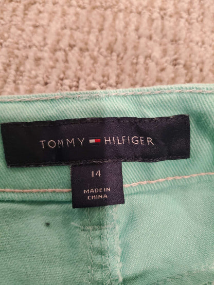 Tommy Hilfiger - Girls Teal Skinny Jeans - kids size 14, Kids 12 & 14