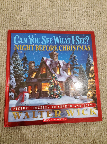 I Spy book - Can you see what I see? The Night Before Christmas
