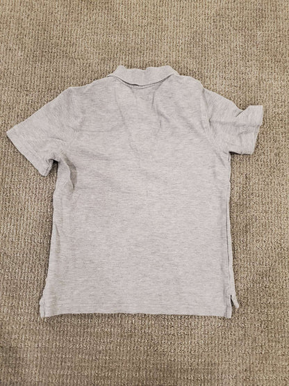 Gap - Boys Grey Collared Polo - Size 8, Kids 7 & 8