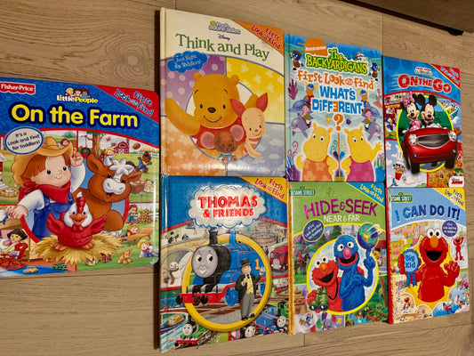 First Look and Find books, 7 books in total.