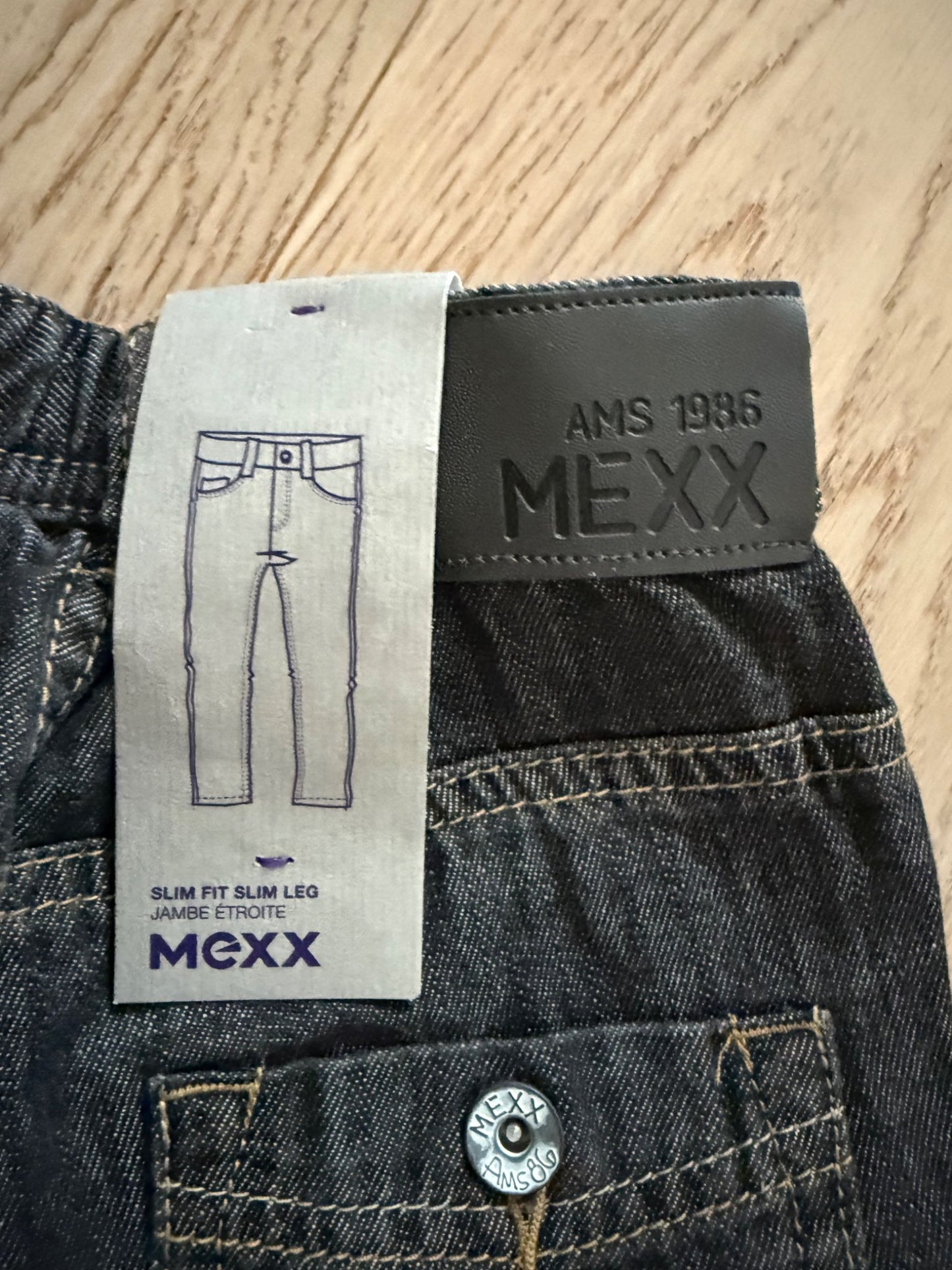 Mexx slim fit jeans, dark grey, boys 18-24 months, NWT, Kids 24 Month (18-24M)