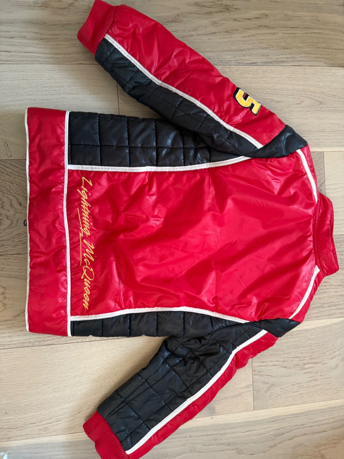 Disney Cars jacket, boys size 5/6, Kids 5/5T (extra small)