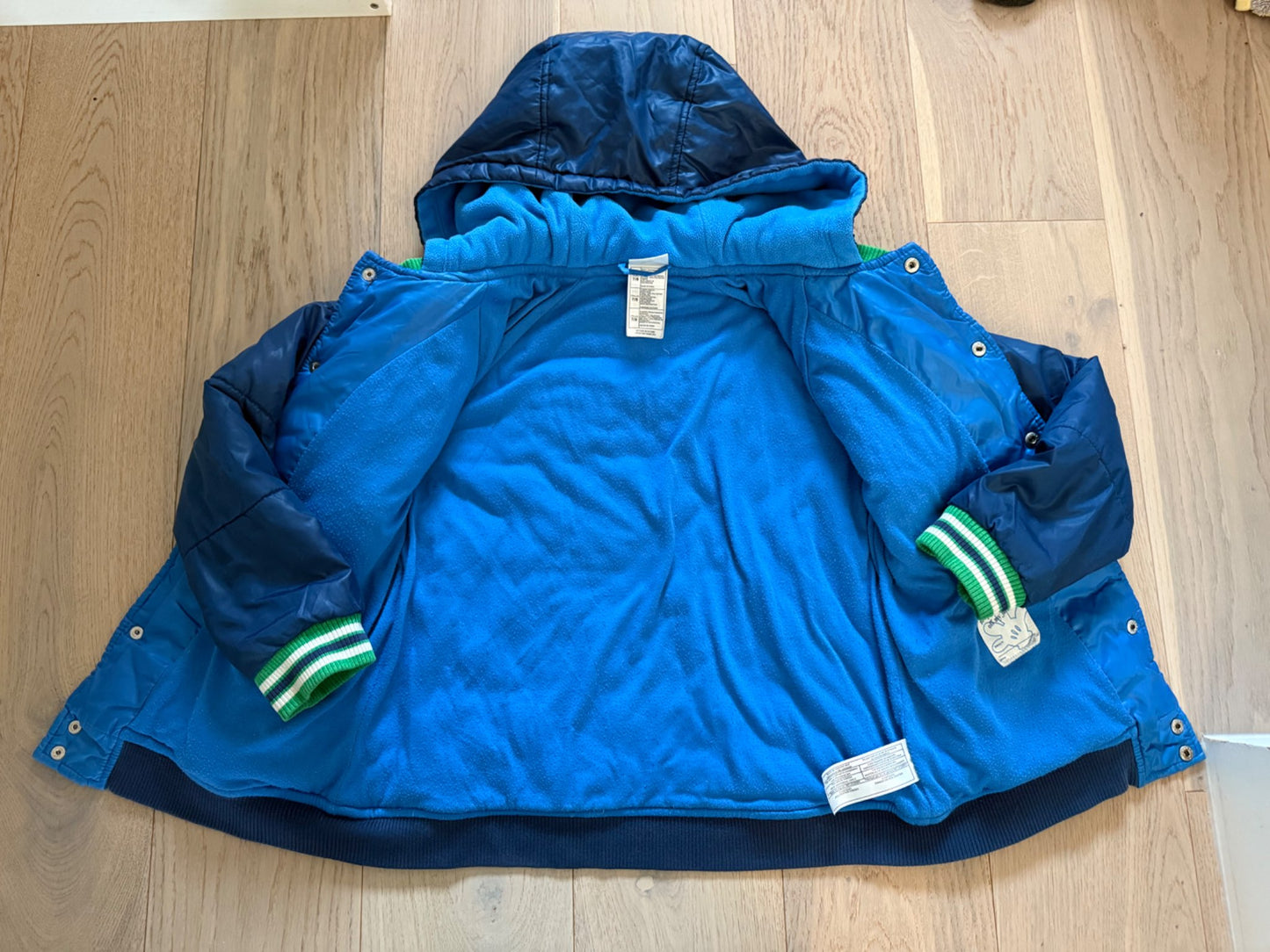 Disney Mickey Mouse hooded jacket, boys size 7/8, Kids 7 & 8 (small)