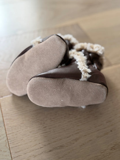 Robeez leather soft sole boots, size 4  - BNIB, Shoes 4 (Baby: 0-12 mth)