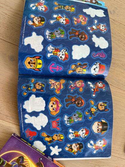 Paw Patrol books, 8 books in total, ages 3-5