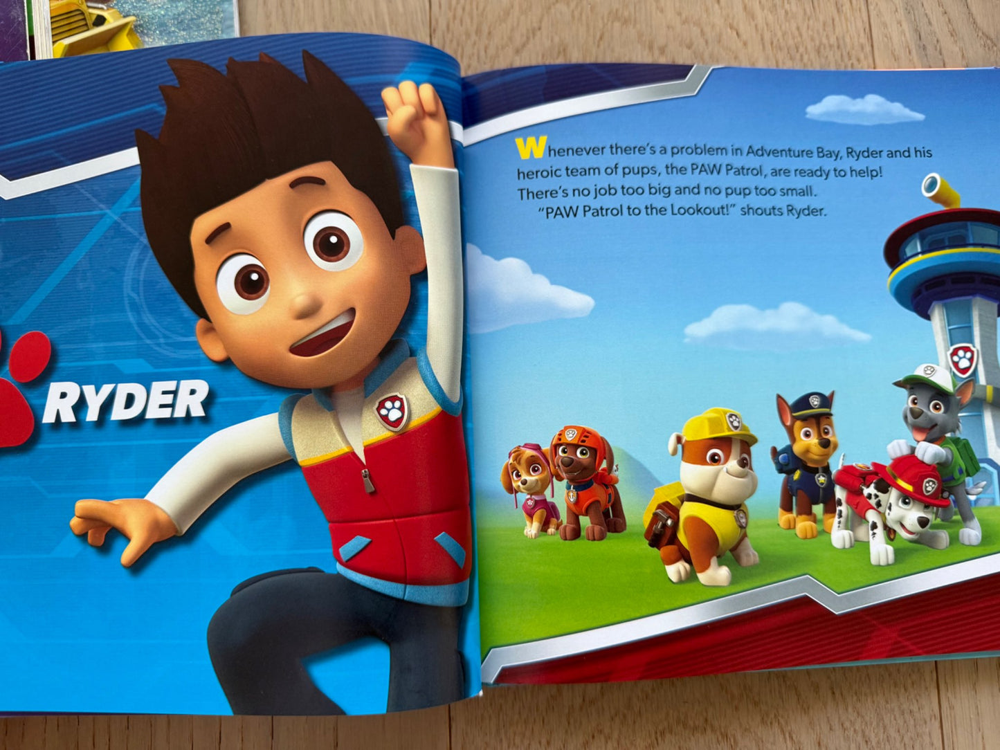 Paw Patrol books, 8 books in total, ages 3-5