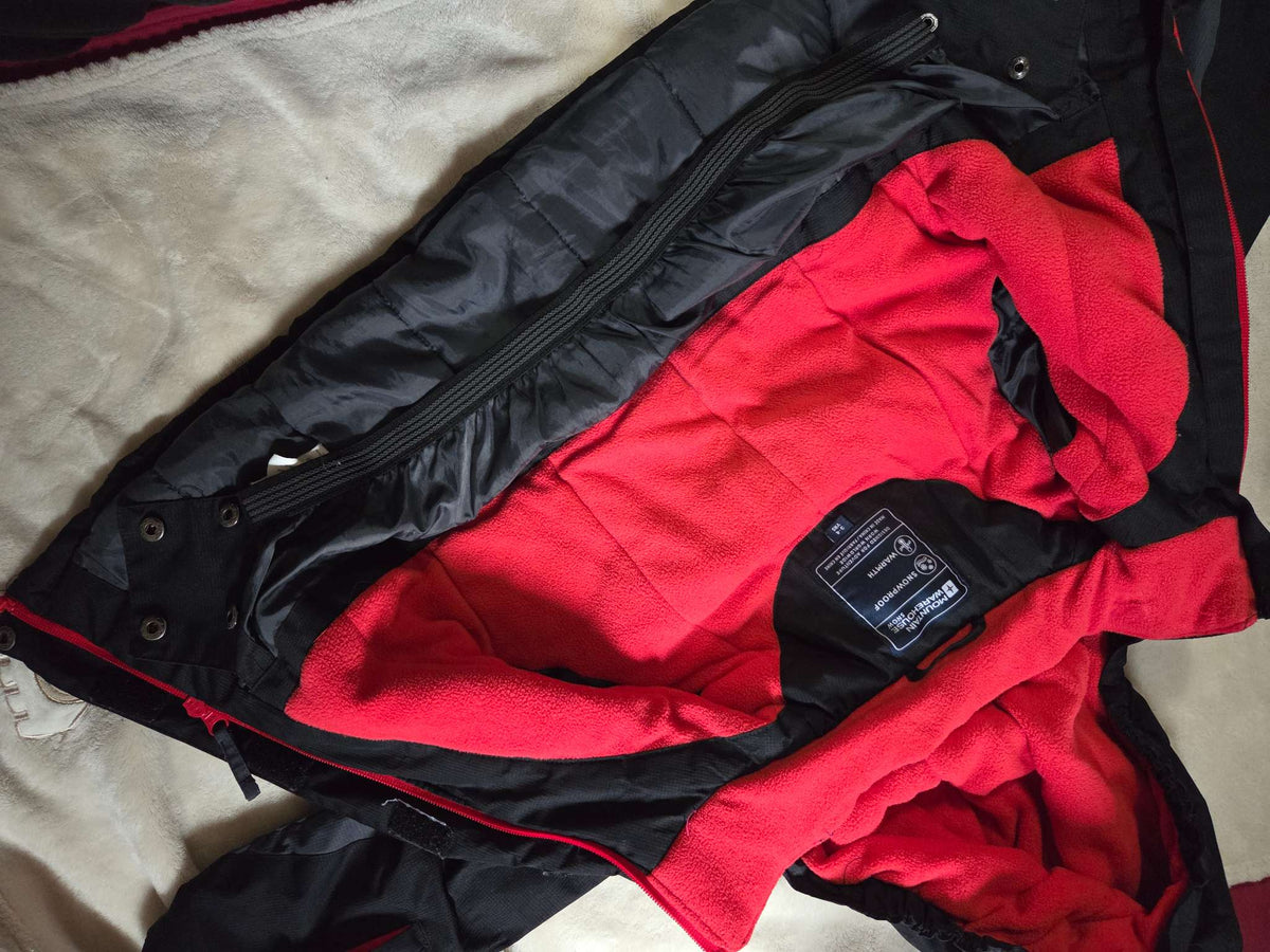 Kids Ski  Jacket and Pants set 3-4Yrs, red-black (retails $94.99), Kids 3T