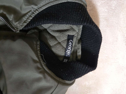 Padded Bomber Jacket Kids, Khaki Green (4T-5T), Kids 5/5T