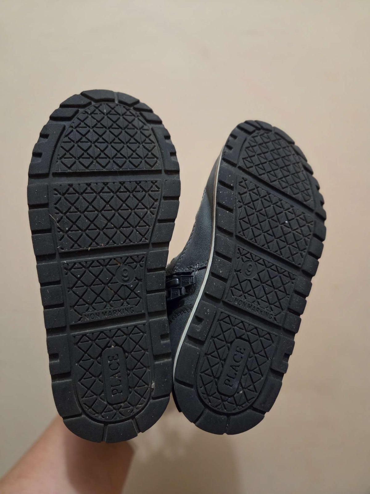 Formal Grey High lace-up boots toddler size 9 (RP $52), Shoes 9 (Toddler:2-4yr)