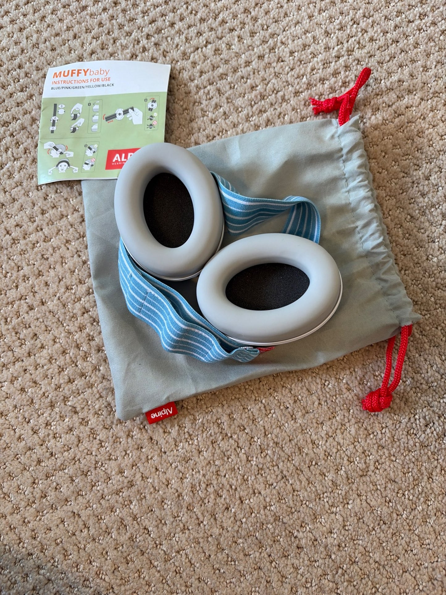 Alpine Muffy baby ear protection