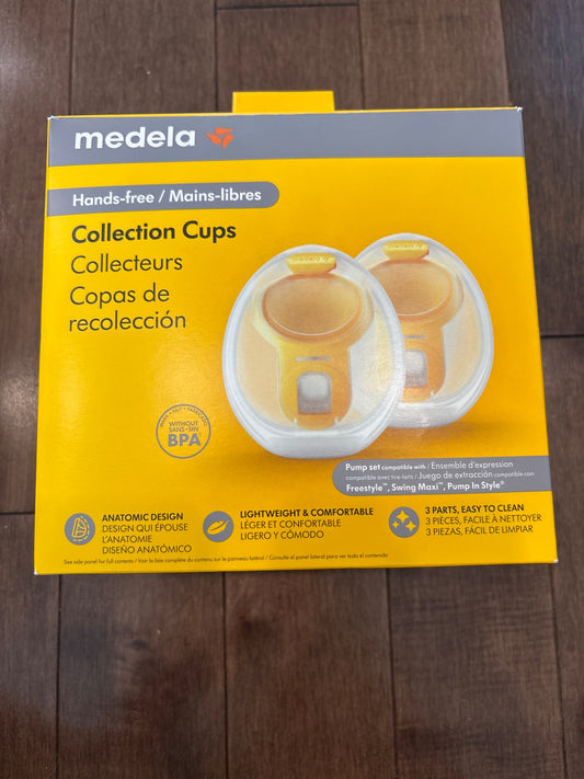 Medela Hands Free Collection Cups New