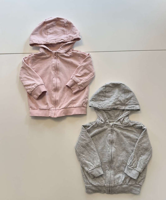 2-Piece Cozy Hoodie Bundle, Kids 9 Month (6-9M)