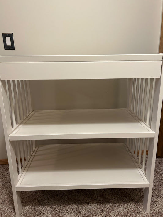 IKEA white change table