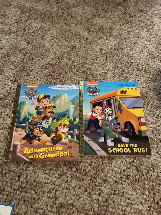 Paw patrol golden books