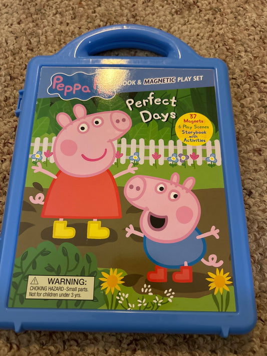 Peppa pig magnet play set