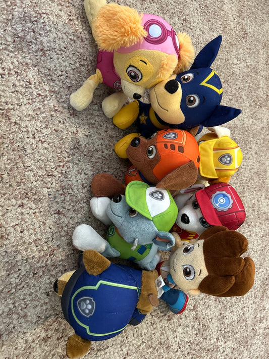 Paw patrol plushies